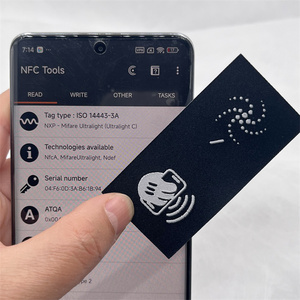 Patch en tissu NFC brodé pour vêtement - Product Image 2