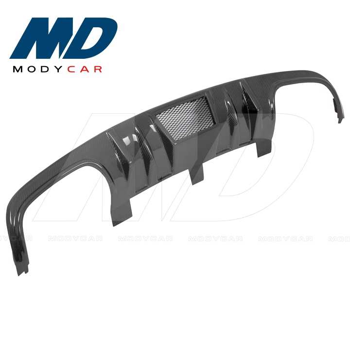 Rieger Style Carbon Fiber Rear Diffuser for Mercedes C63