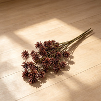 Künstlicher Camptotheca-Fruchtzweig Künstlicher Baumstamm Blumenwand-Hintergrund-Dekoration