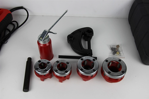 बहु कार्यात्मक पोर्टेबल हाथ पकड़ा बिजली आंतरिक स्टील पाइप सूत्रण मशीन GMTE-03 - Product Image 4