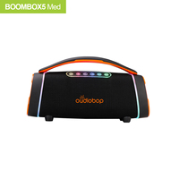 Enceinte portable V5.4 pour fêtes, système audio sans fil d'extérieur, puissance de sortie 30-50W, lumière RGB colorée, liaison TWS, radio FM, commande vocale