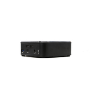Mini PC à prix réduit, Intel Core I3-6100U, 2*DDR4, max 64 Go, M.2 SATA 2242 SSD, 5*USB, HD Mini DP, noir et blanc, ventilateur, mini ordinateur