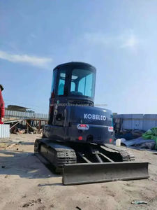 Kobelco 55รถขุดตีนตะขาบพร้อมห้องโดยสารรถขุดขนาด5ตันใช้งานแบบญี่ปุ่นแท้ - Product Image 4