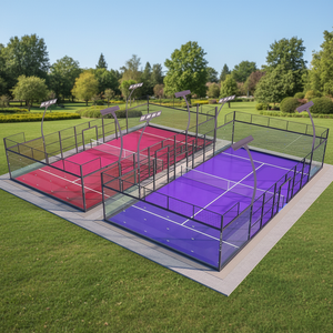 Postes Galvanizados en Caliente de la Marca Oneness de Origen de Fábrica, Césped Profesional para Pádel de 10x20m, Garantía de Más de 10 Años, Certificado CE, Personalizable - Product Image 3