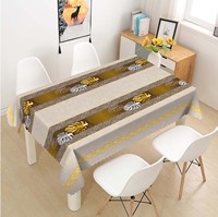 Rouleaux de nappe en PVC résistant à l'huile Toile cirée décorative pour la maison