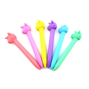 Harga 3d Mainan Krayon Kustom Unicorn Krayon untuk Anak-anak dengan 6 Warna