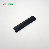 Panneau solaire monocristallin mini en époxy haute efficacité 0,1W 0,3W 22,7% IP67 étanche 3V 5V pour électronique DIY OEM