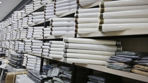 Tissu Sergé Biologique 100% Polyester à Anneaux, 115 g/m², Double Face, Tissé Dense, pour Thobe Arabe – Meilleure Vente - Product Image 6