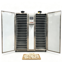 Machine de séchage de poisson commerciale à trois étages avec contrôle de température basse et système d'élimination des odeurs pour fruits de mer
