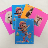 Cuaderno Personalizado con Diseño de Dibujos Animados, 210x290mm, Cubierta de 350gsm, 180 Hojas, Encuadernación Cosida, para Estudiantes, Escuela y Oficina