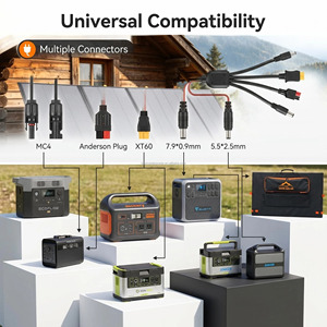แผงโซลาร์เซลล์พับได้ 400W สำหรับจัดจำหน่ายจำนวนมาก เครื่องชาร์จพลังงานแสงอาทิตย์แบบพกพาสำหรับผู้จัดจำหน่ายธุรกิจ - Product Image 5