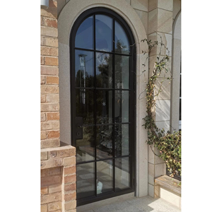 דלתות כפולות מקושתות עם סבכה - Product Image 6