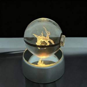 Bola <span class=keywords><strong>de</strong></span> Cristal Tallada en 3D <span class=keywords><strong>de</strong></span> Alta Calidad con Diseño <span class=keywords><strong>de</strong></span> <span class=keywords><strong>Pokémon</strong></span>, Venta Directa <span class=keywords><strong>de</strong></span> Fábrica, Bola <span class=keywords><strong>de</strong></span> Cristal Élfica para Decoración y Regalo - Product Image 1