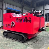 Robot de drainage intelligent hydraulique automoteur sur chenilles de grande capacité (800 m³/h) pour le contrôle des eaux usées