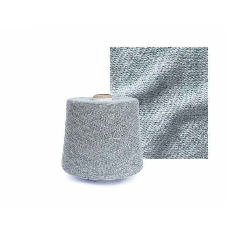 Vente en gros de fil mélangé 10% cachemire 15% laine nylon acrylique viscose 1/15Nm de fil mélangé de haute qualité