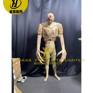 Disfraces de Halloween personalizados calavera y huesos hecho a mano Predator disfraz Cosplay dibujos animados tamaño real Alie Ns traje para adultos - Product Image 1