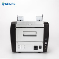 NUMEN SH 07C Petite machine à compter les billets automatique avec écran tactile TFT de 4,3 pouces, machine de tri des billets avec détection MG