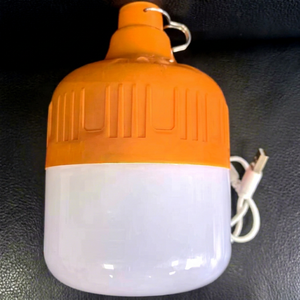 หลอดไฟฉุกเฉิน LED T95 100W AC 220V ขั้ว E27 แสงสีขาว แบตเตอรี่ลิเธียมสำรอง 3 ชั่วโมง 1 ชิ้น 1200mAh IP20 Ra80 - Product Image 1