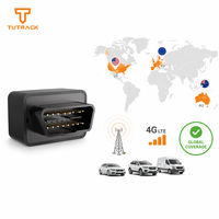 Traceur GPS OBD 4G Plug & Play, compatible avec les bandes 4G LTE mondiales pour les marchés UE, US, AU, avec GPS, BDS, LBS en temps réel, géolocalisation et antivol.