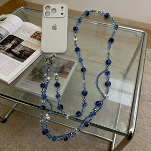 Lampe de nuit détachable en résine de haute qualité, design original, luxe, tressée, <span class=keywords><strong>perle</strong></span>, téléphone portable, longue chaîne, style bandoulière, portable - Product Image 4