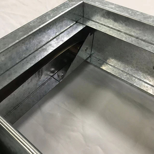 Clapet coupe-feu fusible personnalisé en acier inoxydable et acier galvanisé pour système de conduits d'air hospitaliers avec solutions de conception - Product Image 4