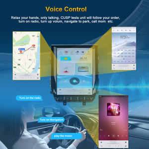 Estéreo para Auto Android con Pantalla Táctil IPS de 12.1 Pulgadas para TOYOTA LAND CRUISER LC200 2016- Estilo Tesla, Radio SUV de Lujo, CarPlay, Android Auto - Product Image 5