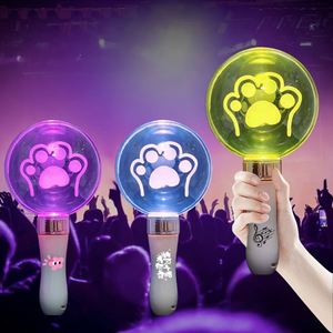 Bâton lumineux LED réglable 15 couleurs avec impression de logo personnalisé, bâton de cheering en plastique multicolore pour concerts et fêtes - Product Image 4