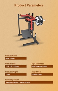 MB FITNESS Mejor Precio Equipo de fitness Entrenamiento de fuerza Máquina de <span class=keywords><strong>gimnasio</strong></span> Placa cargada Péndulo Squat Pierna <span class=keywords><strong>Prensa</strong></span> para culturismo - Product Image 3