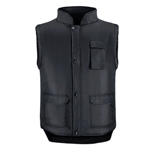 Gilet Nero XXL Multi-Tasca - Product Image 1