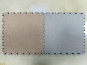 Dalles de sol en PVC à emboîtement sans adhésif, <span class=keywords><strong>carrelage</strong></span> à joint invisible pour atelier industriel, décoration intérieure familiale - Product Image 4