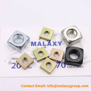 Tuercas Rectangulares Planas Malaxy China Fastener al por Mayor, M3 M4 M5 M6 M8, Tuerca Trapezoidal de Acero, Tuercas Cuadradas Deslizantes Roscadas - Product Image 4