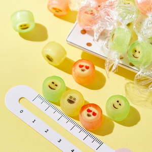 Caramelos <span class=keywords><strong>Mini</strong></span> de Sabores Frutales Variados, Dulces Duros Envasados Individualmente para Compartir de Forma Higiénica en Eventos - Product Image 3