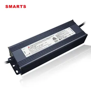 waterproof ip67 110V AC DC 12V 24V 150W 200w triac dimmable led lighting driver with ETL listed