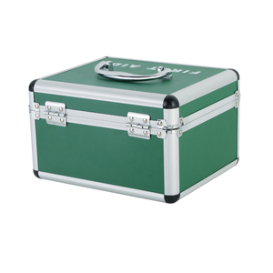 Caja de aluminio para botiquín de primeros auxilios, con herrajes metálicos - Product Image 2