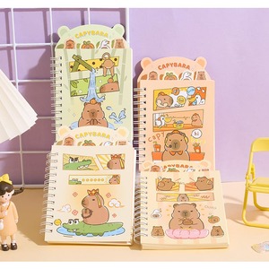 Capibala Kawaii Dễ thương Instagram phong cách cô gái xuất hiện cao cấp sinh viên dễ thương xoắn ốc tùy chỉnh vòng máy tính xách tay - Product Image 3