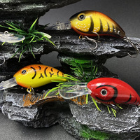 Leurre Crankbait 5g 43mm Shad pour la pêche au bar, leurre artificiel en plastique dur