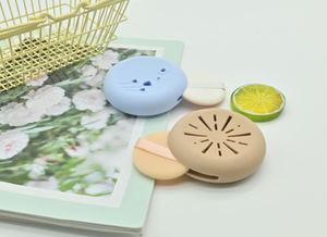 Boîte de rangement en silicone avec sac anti-poussière respirant, cadeau original pour pinceaux de maquillage, outils de beauté, éponge de maquillage - Product Image 4
