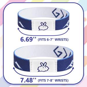 Pulsera NFC azul con versículos bíblicos diarios Escritura cristiana inspiradora Brazaletes de moda para mujeres Hombres Regalos cristianos - Product Image 1