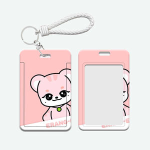 Venta al por mayor Kpop Idol Group Cute Cartoon IVE MINIVE Bus Card Cover Tarjetero - Product Image 4