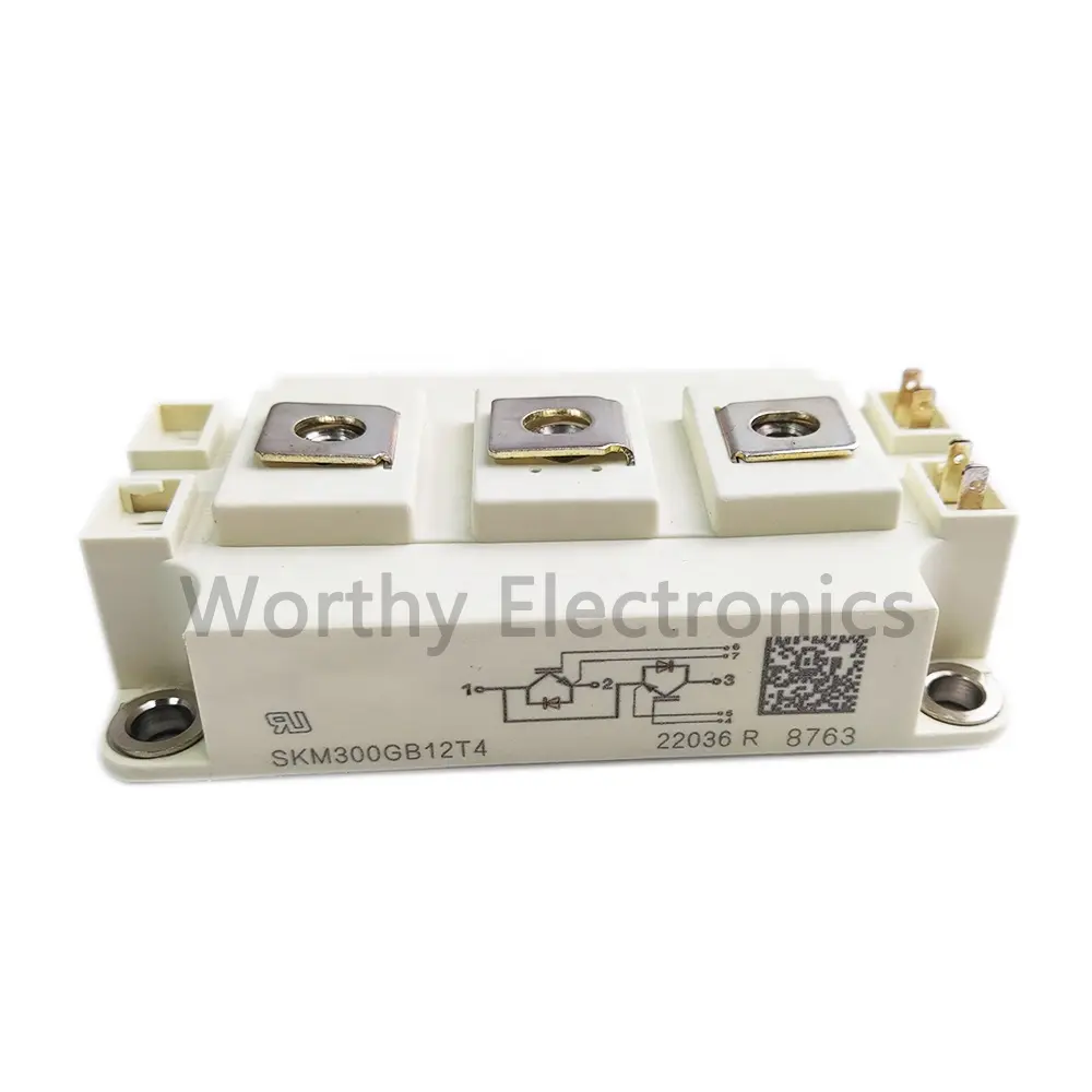 Integrierte Schaltkreise für elektronische Komponenten IGBT IPM-Leistungs modul SKM300GB12T4 Elektronik modul