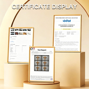 Croix en bois à main en <span class=keywords><strong>noyer</strong></span> pour soulager le stress, idéale pour l'artisanat – Cadeau spirituel anti-stress très prisé - Product Image 6