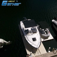 ce belgesi 18ft fiberglas kabin tekne
