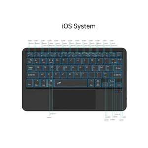 Housse clavier AZERTY français pour <span class=keywords><strong>Samsung</strong></span> <span class=keywords><strong>Tab</strong></span> S8 + <span class=keywords><strong>S7</strong></span> <span class=keywords><strong>S7</strong></span> + S7FE S6 Lite A8 10.5 A7 A6 A7 Lite pour <span class=keywords><strong>Samsung</strong></span> Case AZERTY Keyboard - Product Image 5