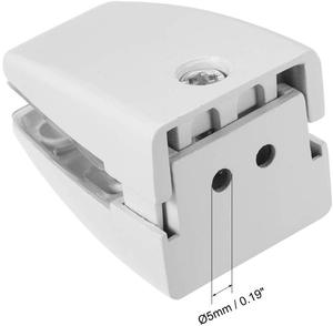 Soporte de Aluminio <span class=keywords><strong>para</strong></span> Escritorio de Oficina, Abrazadera <span class=keywords><strong>para</strong></span> Panel Divisor, Estructura de Abrazadera en C con Medidas Métricas, Fijación Rápida, Divisor de Privacidad - Product Image 4