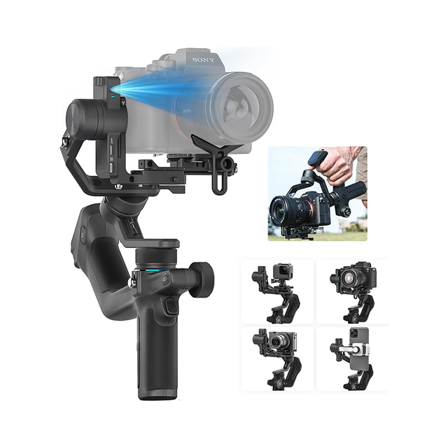 Feiyu Scorp Mini 2 All-In-One 3-Axis Gimbal Stabilizer Stabilizer for Dslr and Mirrorless Camera Gimbal Stabilizer for Camera