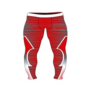 Prix d'usine, haute qualité, ODM personnalisé, leggings de yoga taille haute en Spandex/Nylon, extensibles dans les quatre sens, respirants, écologiques, effet soie - Product Image 1