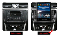 Autoradio Tesla Android 15 8+128G pour VW Passat B8 Magotan 2015-2018 IPS+2.5D+DSP GPS BT Électronique Automobile
