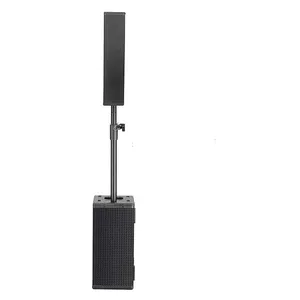 audio equipment dual 10inch subwoofer class-d amplifier dsp 4'' full range satellite speaker active subwoofer column speaker