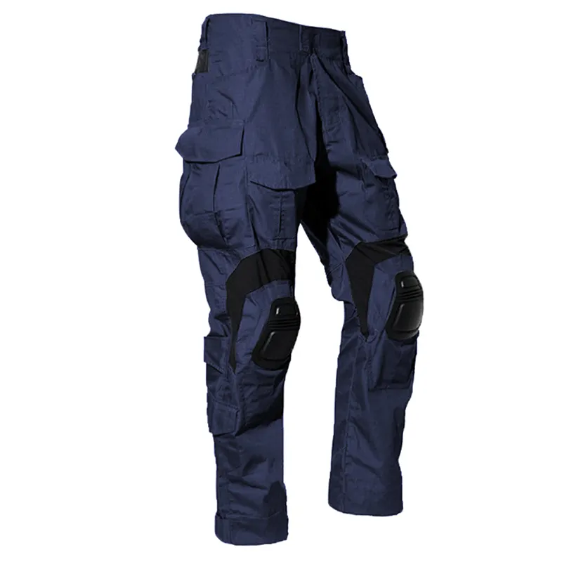 SIVI Good Quality Outdoor G3 Pants Tactical Nylon Navy Blue Trousers For Men Cargo Camo Pants