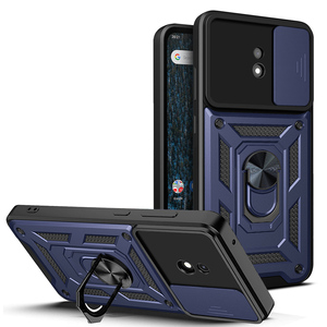 Étui de téléphone pour Nokia <span class=keywords><strong>C10</strong></span>, protection de l'appareil photo coulissant magnétique en métal antichoc - Product Image 3